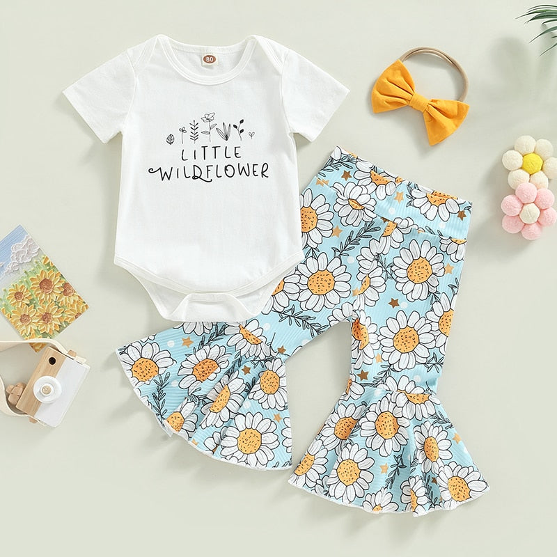 LITTLE WILDFLOWER Bellbottoms Outfit
